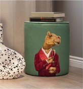 Resim Mr. Camel Puf Kumaşı Süettir. Uluslararası Solmama Sertifikasına Sahiptir. Çok Renkli 