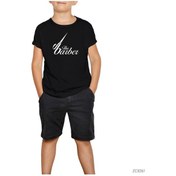 Resim The Barber Siyah Çocuk Tişört Siyah 