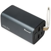 Resim yosonda A137 25000 Mah Pd22.5w Qc3.0 Ekranlı Powerbank Gri 