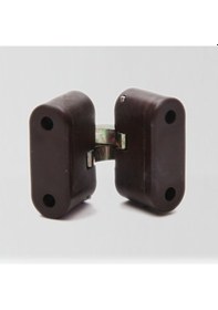 Resim Bermax-Yapımarketaks Bermax - Orta Kanat Oval Kırma Masa Menteşesi Kahverengi 2 Adet 