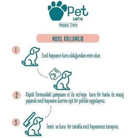 Resim Pet Love Kurabiye ve Vanilya Kokulu Köpük Şampuan 225ml 