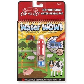 Resim Melissa & Doug Water Wow! Su İle Boyama Kitabı - Çiftlik MD009232 
