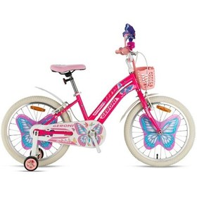 Resim Geroni Butterfly 16 Jant Pembe-beyaz Bisiklet Pembe Beyaz 