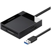 Resim Ugreen 30229 Usb 3.0 Sd /Mıcro Sd /Tf /Cf /Ms Akıllı Kart Okuyucu 