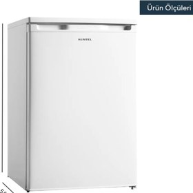 Resim FEYZADE KUMTEL 3 Çekmeceli Dikey Dondurucu 88l Hfr-100 