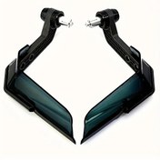 Resim Hightower Motosiklet Rüzgarlık Ve El Koruyucu - Siyah, Dayanıklı, Hava Şartlarına Dayanıklı, Kolay Montaj 