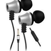 Resim Snopy Sn-J02 Thunderbird Mobil Telefon Uyumlu Taşıma Çantalı Kulak İçi Siyah/Gümüş Mikrofonlu Kulaklık 