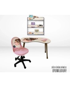 Resim Popcorn Kids Pettıng Üçlü Duvar Rafı 