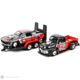 Resim 1:24 Maisto 1967 Ford 1 PICK UP 1948 + FORD MUSTANG 