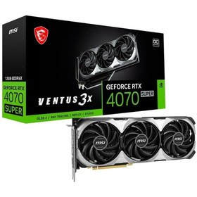 Resim MSI NVIDIA GeForce RTX 4070 Super Ventus 3X OC 12 GB GDDR6X 192 Bit Ekran Kartı 