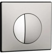 Resim Siamp Gömme Rezervuar Butonu Media Mat Krom 111910 