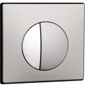 Resim Siamp Gömme Rezervuar Butonu Media Mat Krom 111910 