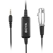 Resim Boya BY-BCA6 XLR Mikrofon Telefon Bağlantı Kablosu 
