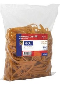 Resim Kraf Ambalaj Lastiği Kauçuk Geniş 940G 500 Gr 