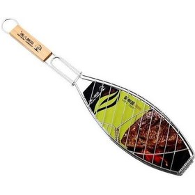 Resim Pazly Suntek Sepeti Sebzelik Izgara Et Biftek Barbekü Ağı 58x13cm Yk 