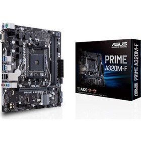 Resim Asus Prime A320M-F AMD A320 3200 MHz (OC) DDR4 Soket AM4 mATX Anakart 