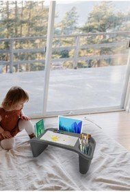 Resim Hype Store Saban Hobi Masası Laptop Sehpası (Gri) 