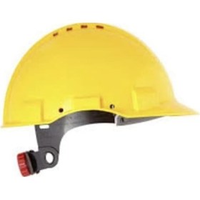 Resim Bbu Safety Sc 3000r - 3001 Hdpe Sarı Renk Vida Çark Ayarlı Plastik İçlikli İş Güvenliği Bareti 