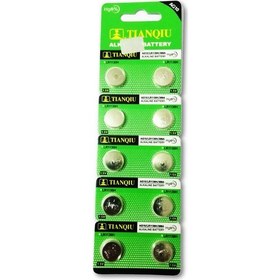 Resim Alkalin Pil - AG10 / LR1130 Düğme Pil 1,5V - 10'lu Paket 