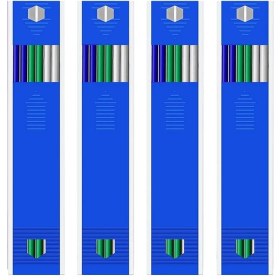 Resim Echo Chicly 24PCS Katı Marangoz Kalem Doldurmalar 2 8 mm Derin Delik Için Tahta Işleme Kalem Doldurma Derin Delik Mekanik Kalem Işaretçisi (Yurt Dışından) 