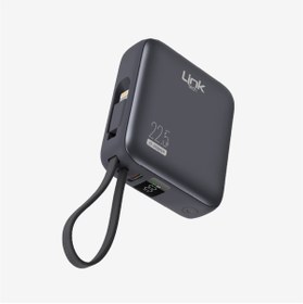 Resim PD22 Hızlı Şarj 22.5W Dahili Kablolu 10.000 Mah Powerbank 