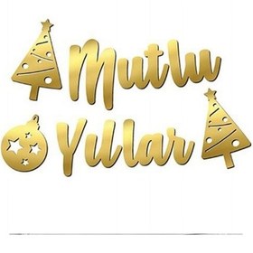 Resim Mutlu Yıllar Kaligrafi Banner 