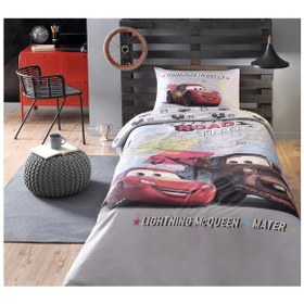 Resim Özdilek Cars On The Road Tek Kişilik Disney Lisanslı Çocuk Nevres 