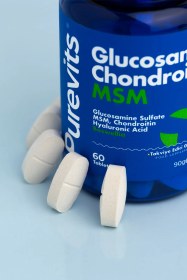 Resim Purevits Glucosamine Chondroitin Msm 60 Tablet 