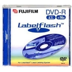 Resim Boş DVD Fujifilm Dvd -R Printable Labelflash 4.7Gb 120Min 5 Adet 