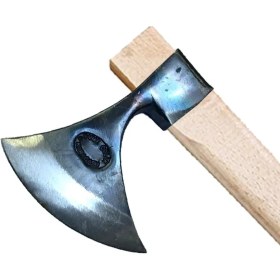 Resim Marsilyan Karacasu Saplı Ay Balta 90 cm - Dövme Çelikten 