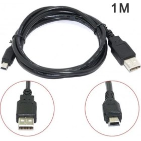 Resim Platoon Playstation 3 Kamera Mp3 Mp4 5 Pin Mini USB Şarj Ve Data Kablosu 