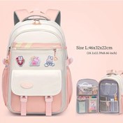 Resim Maxaccess Moda Genç Okul Sırt Çantası Hafif Laptop Uyumlu Pembe L Pembe 