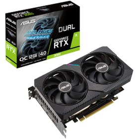 Resim Asus NVIDIA GeForce RTX 3060 Dual OC Edition DUAL-RTX3060-O12G 12 GB GDDR6 192 Bit Ekran Kartı 