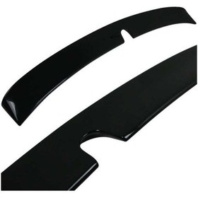 Resim Mercedes W211 E Serisi Cam Üstü Spoiler Piano Black Spoyler 2000 