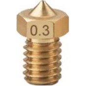 Resim 0.3 Mm V6 Pirinç Nozzle 