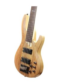 Resim Esp Ltd B-205 Spalted Maple Natural Bas Gitar 