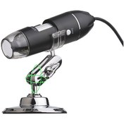 Resim Teltree El Tipi Hd Dijital Mikroskop, 8 Led Işık, Manuel Odak, 3-in-1 Usb/type-c/micro-usb, Telefon/bilgisayar Uyumlu, Bilim/endüstri Gözlem İçin 