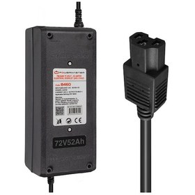 Resim Powermaster Pm-8460 72 Volt - 52 Amper Elektrikli Bisiklet Şarj Cihazı 