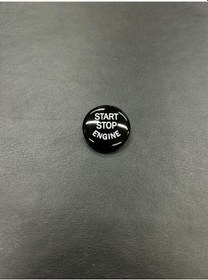Resim Bmw E60 E61 E87 E90 E92 Siyah Start Stop Butonu Sıfır Ürün 
