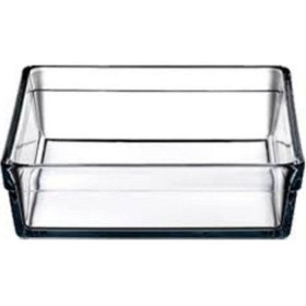 Resim Paşabahçe 59304 Kare Borcam Lazer Premium Şeffaf 