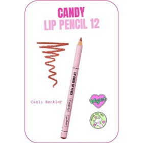 Resim Callista Lip Candy Dudak Kalemi 12 Raw Cinnamon - Kahverengi 