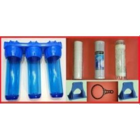 Resim Kireçli Sulara Özel Su Arıtma Cihazı Silifoz Filtreli Komple Set 