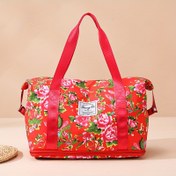Resim 2024 Yeni Moda Çin Tarzı Baskılı Büyük Kapasiteli Seyahat Çantası, Bagaj, El Çantası ve Crossbody Çantası. 