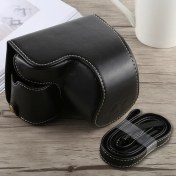 Resim Ykd Store Sony A6300 Için Pu Deri Kılıf Çanta Siyah (Yurt Dışından) 