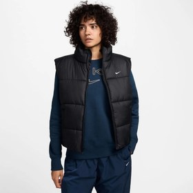 Resim Nike Sportswear Classic Therma Puff Kadın Siyah Yelek 