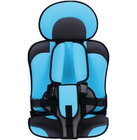 Resim Wholesale00 Araba Çocuk Koltuğu Taşınabilir, 54x36x25cm Açık Mavi + Gri 