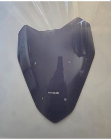 Resim Motocam Yamaha Tricity 125 Ön Cam 2014-2026 Model 40cm Füme Renkli 4mm Sportif 