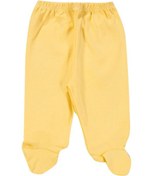 Resim Güneş Bebe Unisex Bebek Sarı Penye Patikli Tek Alt 