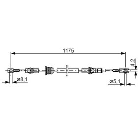 Resim EL FREN TELI ON MOVANO MASTER 1,9 2,5DCI 00> 