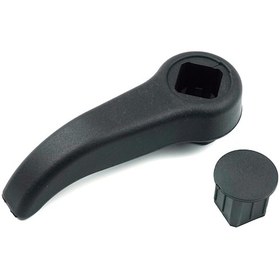 Resim Renault Clio 2 Koltuk Yatırma Ayar Kolu Siyah 7701470827 